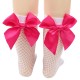 Kids Girls' Socks White fishnet stockings / pink knot Black fishnet stockings / rose red knot White fishnet stockings / purple knot Solid Color Hole Summer Spring Cute School 1-12 Years Kids Girls' Socks White fishnet stockings / pink knot Black fishnet stockings / rose red knot White fishnet stockings / purple knot Solid Color Hole Summer Spring Cute School 1-12 Years