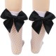 Kids Girls' Socks White fishnet stockings / pink knot Black fishnet stockings / rose red knot White fishnet stockings / purple knot Solid Color Hole Summer Spring Cute School 1-12 Years Kids Girls' Socks White fishnet stockings / pink knot Black fishnet stockings / rose red knot White fishnet stockings / purple knot Solid Color Hole Summer Spring Cute School 1-12 Years
