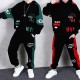 2 Pieces Kids Boys Hoodie & Pants Outfit Graphic Letter Long Sleeve Pocket Set Outdoor Fashion Cool Spring Fall 7-13 Years Black Dark Green 2 Pieces Kids Boys Hoodie & Pants Outfit Graphic Letter Long Sleeve Pocket Set Outdoor Fashion Cool Spring Fall 7-13 Years Black Dark Green
