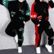2 Pieces Kids Boys Hoodie & Pants Outfit Graphic Letter Long Sleeve Pocket Set Outdoor Fashion Cool Spring Fall 7-13 Years Black Dark Green 2 Pieces Kids Boys Hoodie & Pants Outfit Graphic Letter Long Sleeve Pocket Set Outdoor Fashion Cool Spring Fall 7-13 Years Black Dark Green