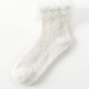 Kids Girls' 5 Pairs Socks 1273 black (small lace) Bear (pink) large lace 1273 white (medium lace) Solid Color Lace Trims Summer Spring Cute School 3-12 Years Kids Girls' 5 Pairs Socks 1273 black (small lace) Bear (pink) large lace 1273 white (medium lace) Solid Color Lace Trims Summer Spring Cute School 3-12 Years