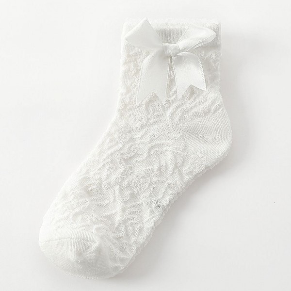Kids Girls' 5 Pairs Socks 1273 black (small lace) Bear (pink) large lace 1273 white (medium lace) Solid Color Lace Trims Summer Spring Cute School 3-12 Years Kids Girls' 5 Pairs Socks 1273 black (small lace) Bear (pink) large lace 1273 white (medium lace) Solid Color Lace Trims Summer Spring Cute School 3-12 Years