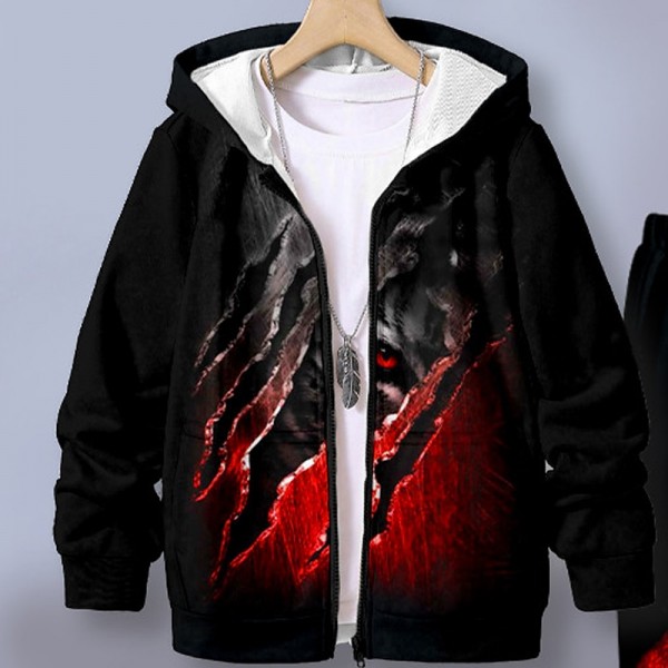 Boys 3D Tiger Hoodie & Pants Set Long Sleeve 3D Printing Fall Winter Active Fashion Cool Polyester Kids 3-12 Years Outdoor Street Vacation Regular Fit Boys 3D Tiger Hoodie & Pants Set Long Sleeve 3D Printing Fall Winter Active Fashion Cool Polyester Kids 3-12 Years Outdoor Street Vacation Regular Fit