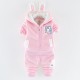 2 Pieces Toddler Boys Hoodie & Sweatpants Set Outfit Cartoon Long Sleeve Zipper Set School Adorable Daily Fall Winter 3-7 Years Velvet and thickened goat rose red Velvet and thickened rabbit powder 2 Pieces Toddler Boys Hoodie & Sweatpants Set Outfit Cartoon Long Sleeve Zipper Set School Adorable Daily Fall Winter 3-7 Years Velvet and thickened goat rose red Velvet and thickened rabbit powder