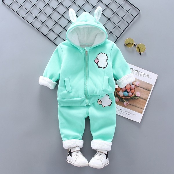 2 Pieces Toddler Boys Hoodie & Sweatpants Set Outfit Cartoon Long Sleeve Zipper Set School Adorable Daily Fall Winter 3-7 Years Velvet and thickened goat rose red Velvet and thickened rabbit powder 2 Pieces Toddler Boys Hoodie & Sweatpants Set Outfit Cartoon Long Sleeve Zipper Set School Adorable Daily Fall Winter 3-7 Years Velvet and thickened goat rose red Velvet and thickened rabbit powder