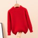 Kids Girls' Sweater Solid Color School Other Prints Long Sleeve Crewneck Active 3-13 Years Spring Black Yellow Pink Kids Girls' Sweater Solid Color School Other Prints Long Sleeve Crewneck Active 3-13 Years Spring Black Yellow Pink