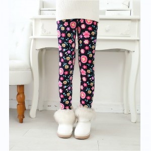 Kids Girls&#039; Leggings Graphic Adorable School 7-13 Years Spring Leopard Print sunflower Colorful dots