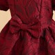 Kids Girls' Party Dress Solid Color Short Sleeve Formal Performance Wedding Elegant Princess Beautiful Cotton Polyester Midi Party Dress Flower Girl's Dress Spring Fall Winter 3-10 Years Wine Red Kids Girls' Party Dress Solid Color Short Sleeve Formal Performance Wedding Elegant Princess Beautiful Cotton Polyester Midi Party Dress Flower Girl's Dress Spring Fall Winter 3-10 Years Wine Red