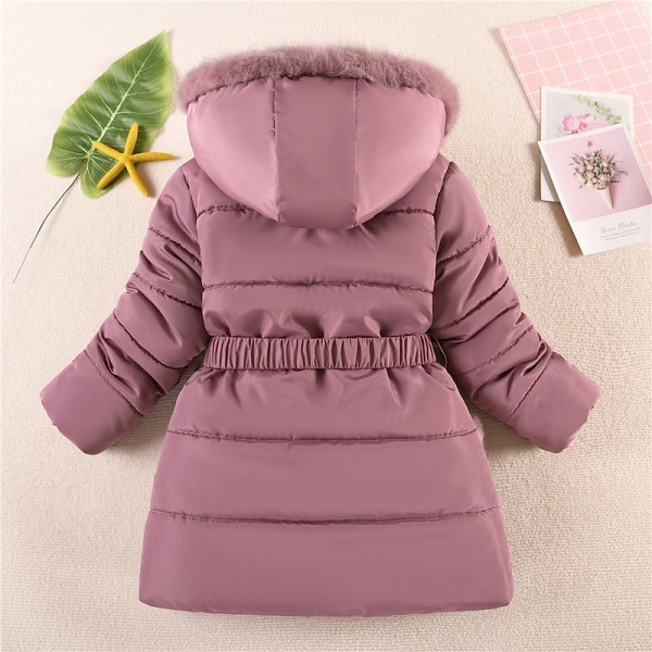 Kids Girls' Down Coat Kids Puffer Jacket Active Pocket School Coat Outerwear 4-12 Years Winter Deep red Black Navy Blue Kids Girls' Down Coat Kids Puffer Jacket Active Pocket School Coat Outerwear 4-12 Years Winter Deep red Black Navy Blue