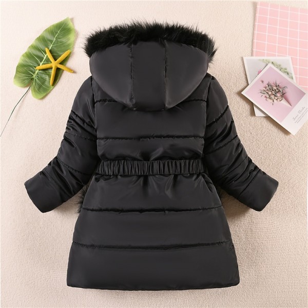 Kids Girls' Down Coat Kids Puffer Jacket Active Pocket School Coat Outerwear 4-12 Years Winter Deep red Black Navy Blue Kids Girls' Down Coat Kids Puffer Jacket Active Pocket School Coat Outerwear 4-12 Years Winter Deep red Black Navy Blue