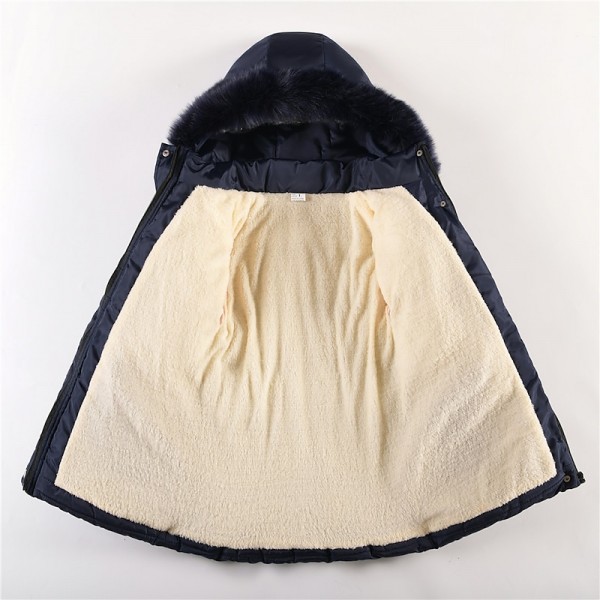 Kids Girls' Down Coat Kids Puffer Jacket Active Pocket School Coat Outerwear 4-12 Years Winter Deep red Black Navy Blue Kids Girls' Down Coat Kids Puffer Jacket Active Pocket School Coat Outerwear 4-12 Years Winter Deep red Black Navy Blue