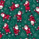 Family Pajamas Graphic Cartoon Home Print Black White Red Long Sleeve Mommy And Me Outfits Active Matching Outfits