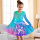 Girls' 3D Unicorn Rainbow Dress Pink Long Sleeve 3D Print Fall Winter Sports & Outdoor Daily Holiday Cute Casual Beautiful Kids 3-12 Years Casual Dress A Line Dress Above Knee Polyester Regular Fit Girls' 3D Unicorn Rainbow Dress Pink Long Sleeve 3D Print Fall Winter Sports & Outdoor Daily Holiday Cute Casual Beautiful Kids 3-12 Years Casual Dress A Line Dress Above Knee Polyester Regular Fit