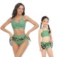 Mommy and Me Swimsuit Solid Color Graphic Sport Print Black Blue Green Long Sleeve Mommy And Me Outfits Active Matching Outfits Mommy and Me Swimsuit Solid Color Graphic Sport Print Black Blue Green Long Sleeve Mommy And Me Outfits Active Matching Outfits