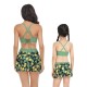 Mommy and Me Swimsuit Solid Color Graphic Sport Print Black Blue Green Long Sleeve Mommy And Me Outfits Active Matching Outfits Mommy and Me Swimsuit Solid Color Graphic Sport Print Black Blue Green Long Sleeve Mommy And Me Outfits Active Matching Outfits