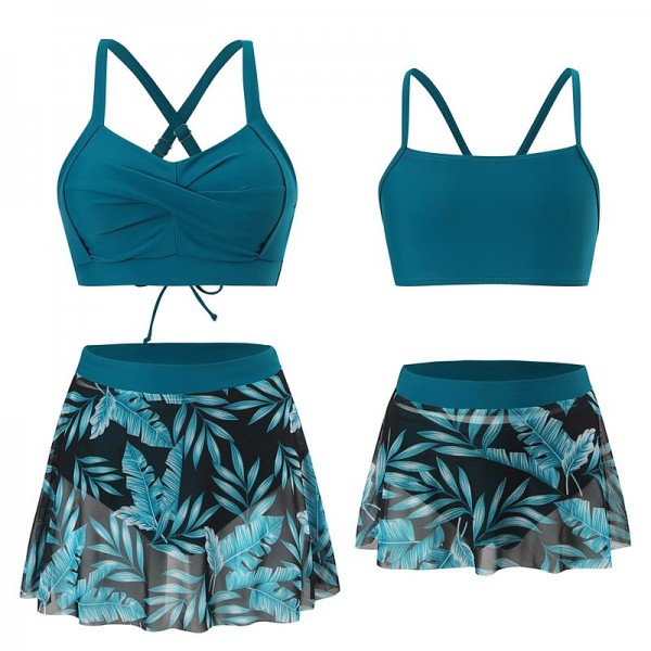 Mommy and Me Swimsuit Solid Color Graphic Sport Print Black Blue Green Long Sleeve Mommy And Me Outfits Active Matching Outfits Mommy and Me Swimsuit Solid Color Graphic Sport Print Black Blue Green Long Sleeve Mommy And Me Outfits Active Matching Outfits