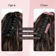 Ponytail Extension Claw Clip In Ponytail Extensions Multi Layered Long Wavy Curly Ponytail Clip On Fake Hair Soft Natural Synthetic Hairpieces for Women Daily - Ash Blonde with Highlights