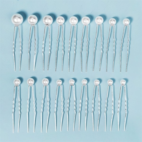 18 Pieces Wedding Pearl Hair Pins U Shape Barrette Wedding Vintage Pearl Rhinestone Hair Pins Accessorie For Brides Bridesmaid Women 18 Pieces Wedding Pearl Hair Pins U Shape Barrette Wedding Vintage Pearl Rhinestone Hair Pins Accessorie For Brides Bridesmaid Women