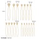 18 Pieces Wedding Pearl Hair Pins U Shape Barrette Wedding Vintage Pearl Rhinestone Hair Pins Accessorie For Brides Bridesmaid Women 18 Pieces Wedding Pearl Hair Pins U Shape Barrette Wedding Vintage Pearl Rhinestone Hair Pins Accessorie For Brides Bridesmaid Women