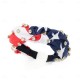 American Flag Printed Wide Brimmed Head Band Stylish Glitter Rhinestone Decorative Knotted Hair Hoop Suitable For Independent Day Wear American Flag Printed Wide Brimmed Head Band Stylish Glitter Rhinestone Decorative Knotted Hair Hoop Suitable For Independent Day Wear