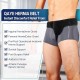 Hernia Belt for Men Women Left/Right Side Inguinal Hernia Support with Removable Compression Pads, Black Hernia Belt for Men Women Left/Right Side Inguinal Hernia Support with Removable Compression Pads, Black