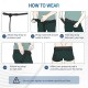 Hernia Belt for Men Women Left/Right Side Inguinal Hernia Support with Removable Compression Pads, Black Hernia Belt for Men Women Left/Right Side Inguinal Hernia Support with Removable Compression Pads, Black