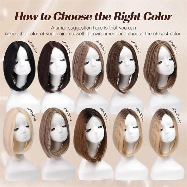 Light Brown & Ash Blonde Hair Toppers for Women Synthetic Hair Toppers Hair Pieces Swiss Base with 3 Clips in Wiglets Toppers for Women with Thinning Hair Grey Hair Hair Loss Light Brown & Ash Blonde Hair Toppers for Women Synthetic Hair Toppers Hair Pieces Swiss Base with 3 Clips in Wiglets Toppers for Women with Thinning Hair Grey Hair Hair Loss