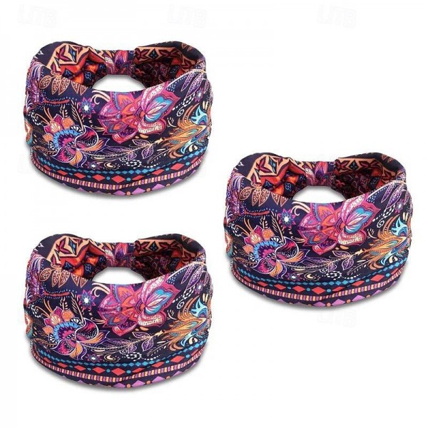 1pc Retro Printing Headband Non Slip Headwear Comfortable Knotted Hair Band Elegant Hair Accessories For Women 1pc Retro Printing Headband Non Slip Headwear Comfortable Knotted Hair Band Elegant Hair Accessories For Women