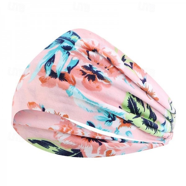 1pc Retro Printing Headband Non Slip Headwear Comfortable Knotted Hair Band Elegant Hair Accessories For Women 1pc Retro Printing Headband Non Slip Headwear Comfortable Knotted Hair Band Elegant Hair Accessories For Women