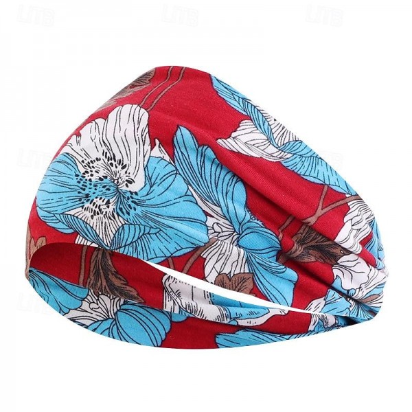 1pc Retro Printing Headband Non Slip Headwear Comfortable Knotted Hair Band Elegant Hair Accessories For Women 1pc Retro Printing Headband Non Slip Headwear Comfortable Knotted Hair Band Elegant Hair Accessories For Women