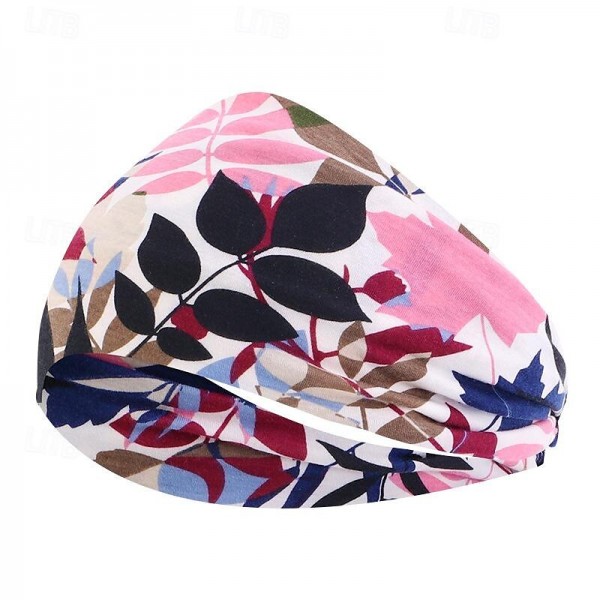 1pc Retro Printing Headband Non Slip Headwear Comfortable Knotted Hair Band Elegant Hair Accessories For Women 1pc Retro Printing Headband Non Slip Headwear Comfortable Knotted Hair Band Elegant Hair Accessories For Women