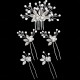 5pcs Golden Leaf Hairpin Flower Pearl Bridal Hair Fork Headwear Vintage Wedding Women's Elegant Decoration Hair Accessories 5pcs Golden Leaf Hairpin Flower Pearl Bridal Hair Fork Headwear Vintage Wedding Women's Elegant Decoration Hair Accessories