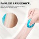 Magic Hair Eraser Device - Effortless &amp; Painless Hair Remover for All Body - Reusable, Washable, Bikini Trimmer &amp; Portable Epilator - Gentle, Long-Lasting Results for Women &amp; Men