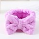 Bliss Women's Spa Headband - 1 Pack Microfiber Makeup Headband with Bow - Hair Band for Washing Face, Facials, Skincare, Shower, Purple/Blue Bliss Women's Spa Headband - 1 Pack Microfiber Makeup Headband with Bow - Hair Band for Washing Face, Facials, Skincare, Shower, Purple/Blue