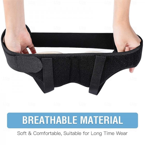 Hernia Belt for Men Hernia Support Truss for Single/Double Inguinal or Sports Hernia, Adjustable Waist Strap with 2 Removable Compression Pads Breathable Material Hernia Belt for Men Hernia Support Truss for Single/Double Inguinal or Sports Hernia, Adjustable Waist Strap with 2 Removable Compression Pads Breathable Material
