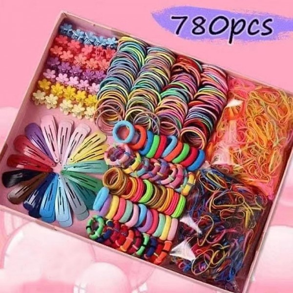 Children's Jewelry Hair Clip Hair Card Princess Hair Rope Baby Hair Ring Gift Box Girl Side Clip Korean Hair Accessories Combination Set With Water Bubble Ball Children's Jewelry Hair Clip Hair Card Princess Hair Rope Baby Hair Ring Gift Box Girl Side Clip Korean Hair Accessories Combination Set With Water Bubble Ball