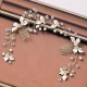 1PC Romantic Rhinestone Headband Elegant Flower Leaf Shaped Hairband With Comb Bridal Wedding Hair Accessories 1PC Romantic Rhinestone Headband Elegant Flower Leaf Shaped Hairband With Comb Bridal Wedding Hair Accessories
