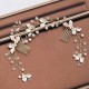 1PC Romantic Rhinestone Headband Elegant Flower Leaf Shaped Hairband With Comb Bridal Wedding Hair Accessories 1PC Romantic Rhinestone Headband Elegant Flower Leaf Shaped Hairband With Comb Bridal Wedding Hair Accessories
