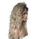 Blonde Long Light Golden Wigs for Women Wigs Synthetic Hair Highlighted Hair Dark Roots Wigs 26 Inch