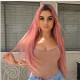 Blonde Long Light Golden Wigs for Women Wigs Synthetic Hair Highlighted Hair Dark Roots Wigs 26 Inch