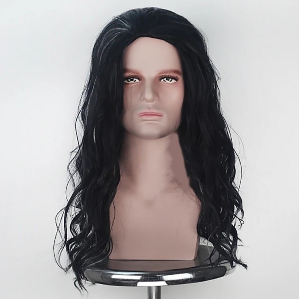 Aquaman Cosplay Cosplay Wigs Men‘s Middle Part 26 inch Heat Resistant Fiber Curly Black Brown Adults‘ Anime Wig Halloween Wig Aquaman Cosplay Cosplay Wigs Men‘s Middle Part 26 inch Heat Resistant Fiber Curly Black Brown Adults‘ Anime Wig Halloween Wig