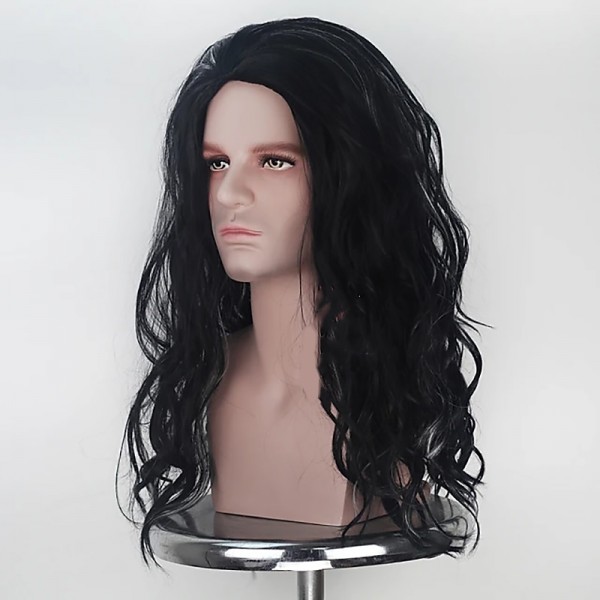 Aquaman Cosplay Cosplay Wigs Men‘s Middle Part 26 inch Heat Resistant Fiber Curly Black Brown Adults‘ Anime Wig Halloween Wig Aquaman Cosplay Cosplay Wigs Men‘s Middle Part 26 inch Heat Resistant Fiber Curly Black Brown Adults‘ Anime Wig Halloween Wig