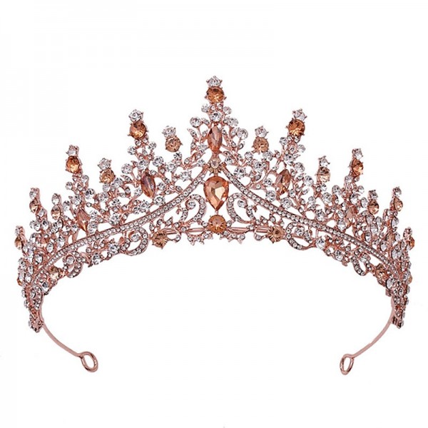 Bride Headdress Luxury Crystal Rhinestone Baroque Handmade Colorful Crystal Rhinestione Crown Multicolor Tiara Accessory Bridal Headdress Bride Headdress Luxury Crystal Rhinestone Baroque Handmade Colorful Crystal Rhinestione Crown Multicolor Tiara Accessory Bridal Headdress