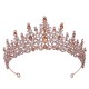 Bride Headdress Luxury Crystal Rhinestone Baroque Handmade Colorful Crystal Rhinestione Crown Multicolor Tiara Accessory Bridal Headdress Bride Headdress Luxury Crystal Rhinestone Baroque Handmade Colorful Crystal Rhinestione Crown Multicolor Tiara Accessory Bridal Headdress