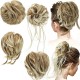 4 Pcs Messy Hair Bun Straight Hairpiece Tousled Updo for Women Hair Extensions Short Ponytail Elastic Scrunchies Curly Hair Accessories 4 Pcs Messy Hair Bun Straight Hairpiece Tousled Updo for Women Hair Extensions Short Ponytail Elastic Scrunchies Curly Hair Accessories