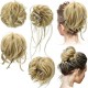 4 Pcs Messy Hair Bun Straight Hairpiece Tousled Updo for Women Hair Extensions Short Ponytail Elastic Scrunchies Curly Hair Accessories 4 Pcs Messy Hair Bun Straight Hairpiece Tousled Updo for Women Hair Extensions Short Ponytail Elastic Scrunchies Curly Hair Accessories