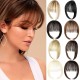 Bangs Hair Clip in Extensions Natural Fringe Bangs Clip-on Front Neat Flat Bang One Piece Long Straight Hairpiece for Women Bangs Hair Clip in Extensions Natural Fringe Bangs Clip-on Front Neat Flat Bang One Piece Long Straight Hairpiece for Women