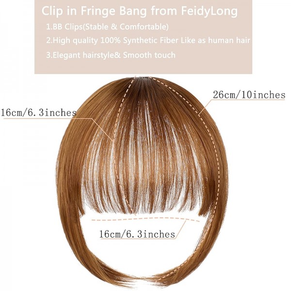 Bangs Hair Clip in Extensions Natural Fringe Bangs Clip-on Front Neat Flat Bang One Piece Long Straight Hairpiece for Women Bangs Hair Clip in Extensions Natural Fringe Bangs Clip-on Front Neat Flat Bang One Piece Long Straight Hairpiece for Women