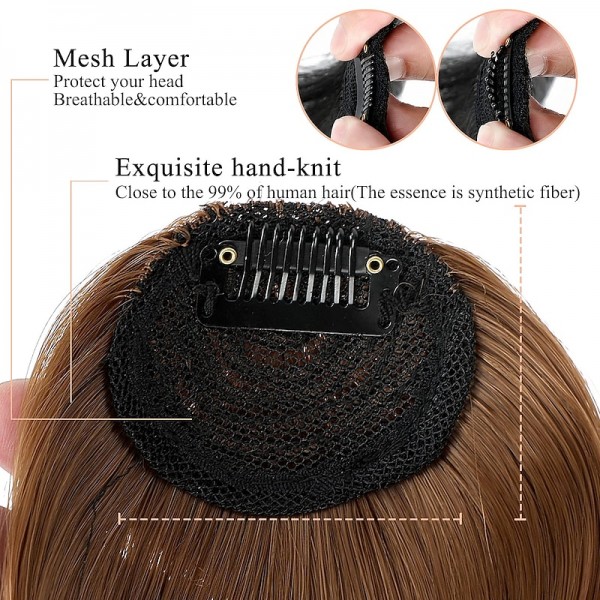Bangs Hair Clip in Extensions Natural Fringe Bangs Clip-on Front Neat Flat Bang One Piece Long Straight Hairpiece for Women Bangs Hair Clip in Extensions Natural Fringe Bangs Clip-on Front Neat Flat Bang One Piece Long Straight Hairpiece for Women