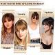 Bangs Hair Clip in Extensions Natural Fringe Bangs Clip-on Front Neat Flat Bang One Piece Long Straight Hairpiece for Women Bangs Hair Clip in Extensions Natural Fringe Bangs Clip-on Front Neat Flat Bang One Piece Long Straight Hairpiece for Women